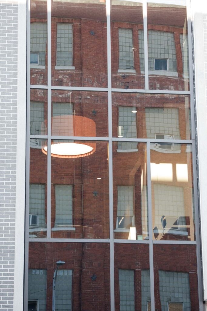 Multi-story commercial building with glazing installed by McIntyre Glass in Ohio