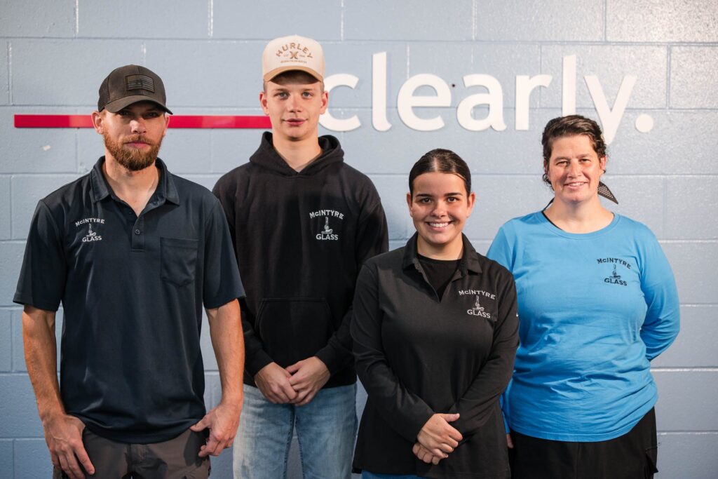 The McIntyre Glass team